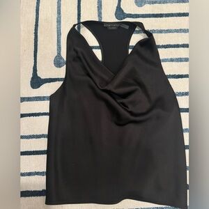 Black Alice and Olivia Cowl Neck top